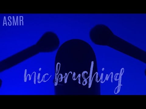 ASMR | Mic Brushing (No Talking) #asmr #micbrushing