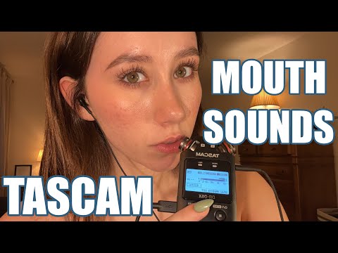 ASMR | Literally the Most Sensitive Tascam Mouth Sounds (Trying Mic Biting, Tongue Swirling, Etc.)