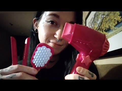 ASMR 💕 Friend Fixes Your Hair