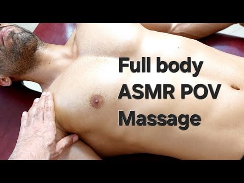 Ultimate POV ASMR Full body Face, Chest, Navel, Foot Massage – Deep Relaxation & Tingles, Calm,Sleep
