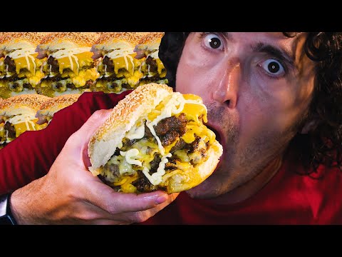 HUGE DOUBLE CHEESE 4x BURGER STACK ! ASMR MUKBANG ( Real Sounds ) 자막 字幕  उपशीर्षक | Nomnomsammieboy