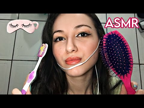 ASMR - VOU TE PREPARAR PARA DORMIR EM MINUTOS!!!