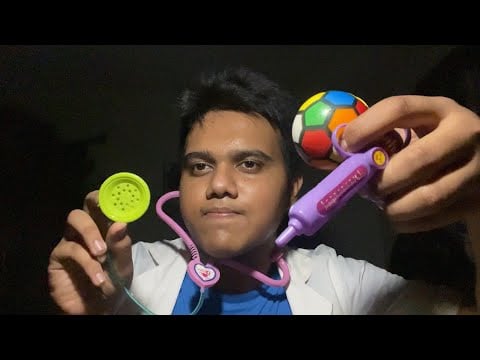 ASMR Realistic Cranial Nerve Exam Doctor Role play