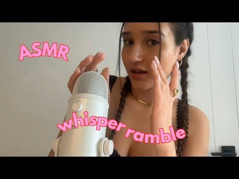 asmr - cozy & clicky whisper ramble 😚
