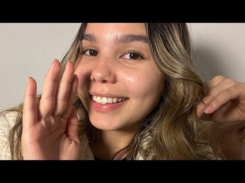 ASMR | TE FAZENDO COMPANHIA PARA VOCÊ DORMIR ✨❤️ - DURMA AQUI