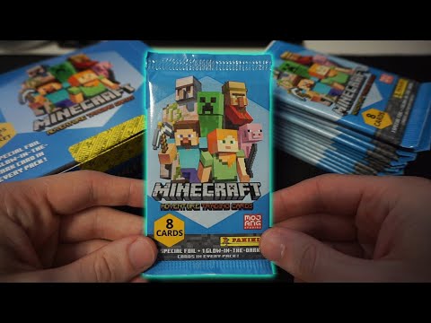 [ASMR] Minecraft Trading Cards (Pack Opening!)