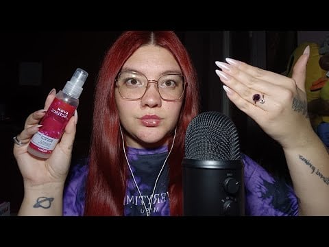 VIDEO DEDICA PER IRMA (Pensieri Negativi, Mouth Sounds, Hand Movements e Makeup) 😴💜 | ASMR ITA