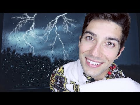 ASMR Comforting You in a Thunderstorm | Friend Roleplay