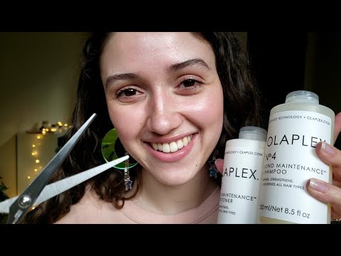 ASMR Cozy Haircut & Wash ☁️ (Real Layered Sounds)