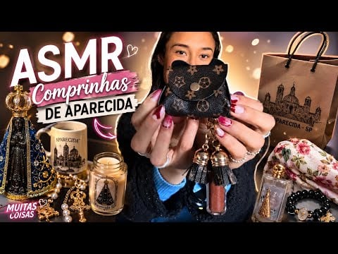 ASMR Comprinhas em Aparecida 🛍️✨ Voz Suave (Perfeito para Quem Está Sem Fones)