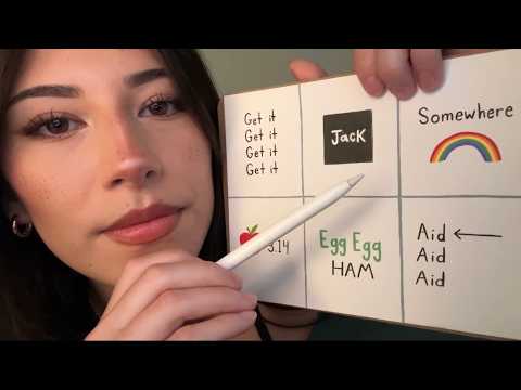 asmr simple rebus puzzles (u won't have to think too hard)