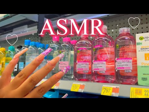 ASMR IN WALMART 💗✨| FAST TAPPING, SCRATCHING, MAKEUP & ORGANIZATION ♡...etc (SO GOOD!!🤤🔥)