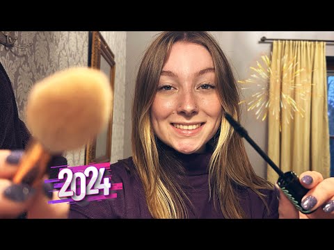 ASMR | NYE Make Over 💄🎆 Quick & Lo-Fi ⚡️
