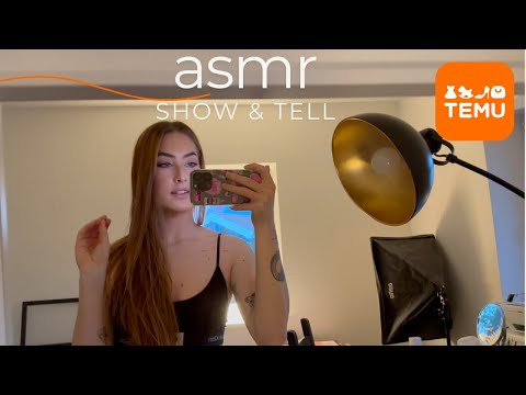 ASMR show & tell mit meinen neuen TEMU Produkten :)