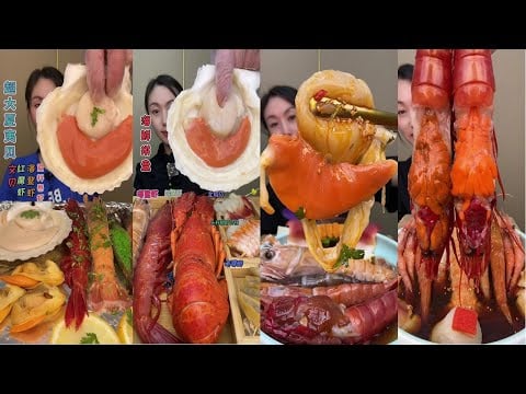 The Crunch You Needed Today  Seafood Mukbang 😍 #SatisfyThatCrave #CozyEats