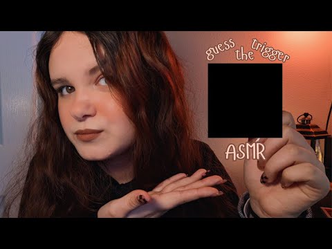 ASMR | Guess The Trigger (Close Up Whispers, Tapping, Scratching, Follow The Rules)