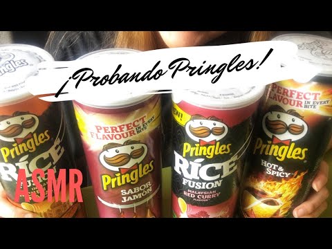 ASMR probando pringles y hablando con vosotros | Crunchy eating sounds | Dear ASMR