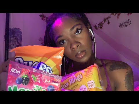 ASMR| Snack With Me👄 (Dollar Tree Snacks)