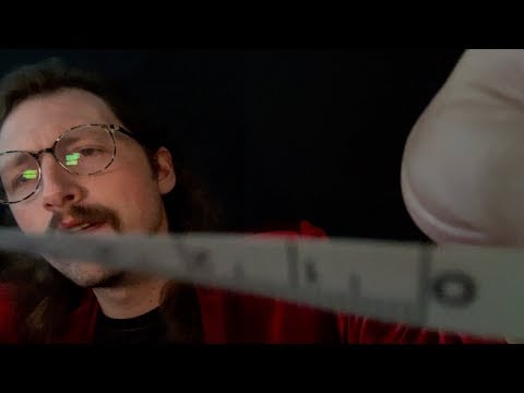 ASMR Tailoring a You Roleplay (Measuring You) (4 Minute Version)
