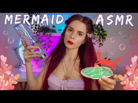 Enchanting ASMR Mermaid Triggers 🧜🏻‍♀️ (NO TALKING)  🌊  Dive into a World of Serenity