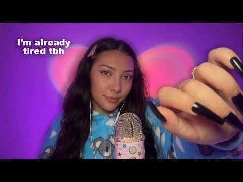 I do ASMR for 1 HOUR until I'm drowsy