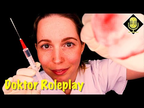 SOS Kopfverletzung - Erste Hilfe in der Notaufnahme || ASMR Doctor Roleplay || ASMR deutsch