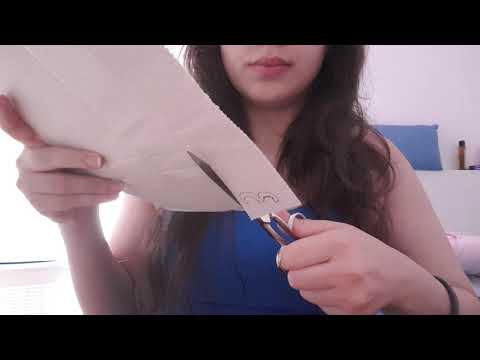 ASMR Paper Sounds: How to Satisfactorily Tear, Cut and Crumple Paper✨