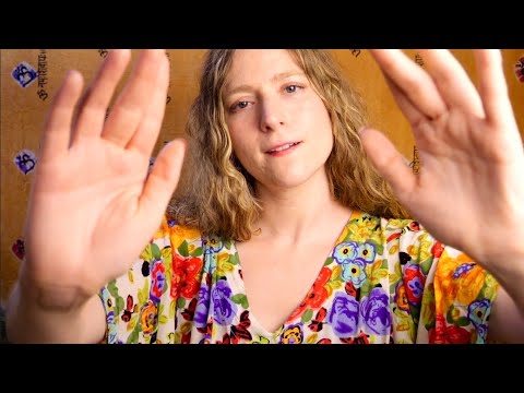 ASMR Reiki | Distance Healing for Sleep + Hypnotic Hand Movements and Sounds + White Noise 432 Hz