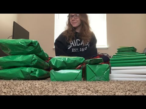 ASMR Wrap Presents With Me (For My Fiancé's Birthday!)