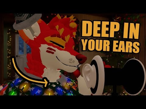 Furry ASMR For DEEP SLEEP and Deep In Your Ears MAW SOUNDS 🎄 (Holiday Edition)