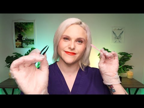 ASMR Doing Your Brows & Lashes RP