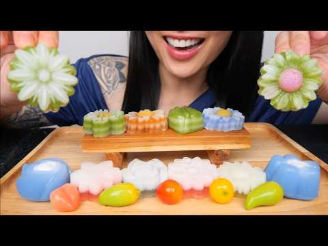 JELLO VS LAYER CAKE (THAI DESSERT) ASMR EATING SOUNDS | NO TALKING | SAS-ASRM