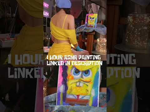 Painting Spongebob
