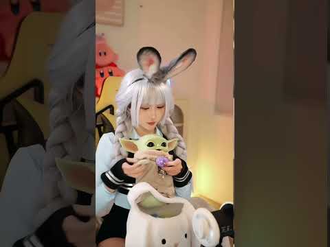 Grogu help Streaming！！ #gamergirl #easter #grogu #anime #zootopia #judyhopps