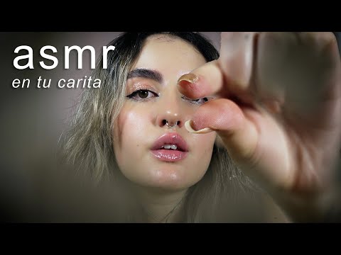 ASMR EN TU CARITA CON MOUTH SOUNDS INTENSOS