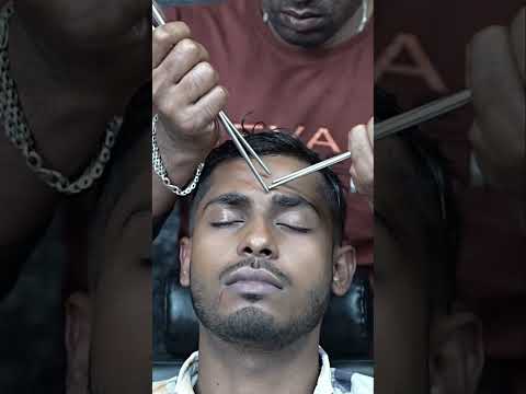 Fall Asleep Fast: ASMR Head & Ear Massage for Stress Relief #shorts
