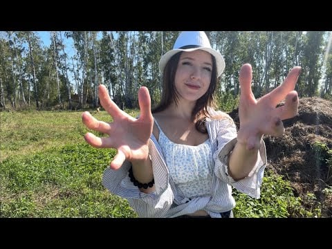 Быстрый АСМР в деревне🏠звуки рук и визуалки/fast and aggressive asmr In the village