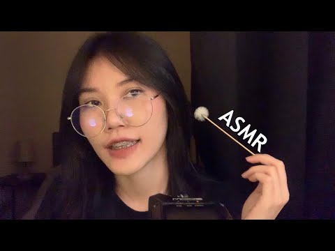 ASMR Fast Fluffy Ear Cleaning 😵