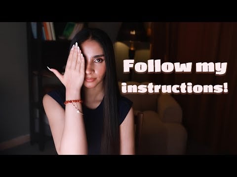Persian ASMR | میتونی همه ی کارایی که میگم رو انجام بدی؟💥 (Follow My Instructions, Soft Spoken)