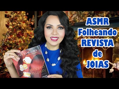 ASMR Folhenado Revista de Joias #sussurros