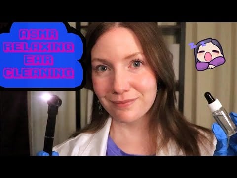 ASMR Ear Cleaning and Hearing Test Doctor Roleplay! Gloves, Whispering, Ear Picking, Ear Exam