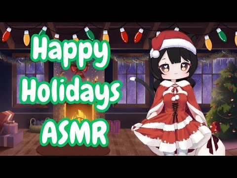 [ASMR] Happy Holidays! (Yapping, Answering Tellonym Questions, Tuning Fork, Kalimba, and More!)