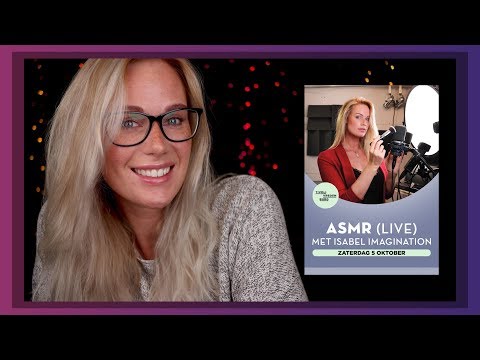 Super leuk nieuws OMG!! Live ASMR evenement!