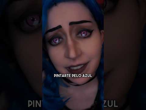 ⭐️ASMR Te Pinto el Pelo Azul? Roleplay Jinx de Arcane 💙 Pov: Eres Isha