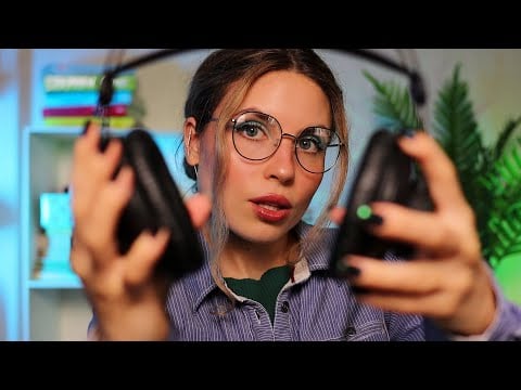 ASMR Extremely Detailed HEARING TEST *Eyes Closed* |BEEP TEST, Tuning Forks, Snapping, Whispering