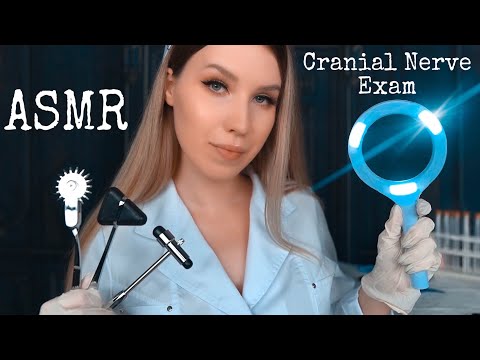 АСМР 👩‍⚕️ ОСОБЕННЫЙ ОСМОТР У НЕВРОЛОГА | Cranial Nerve Exam