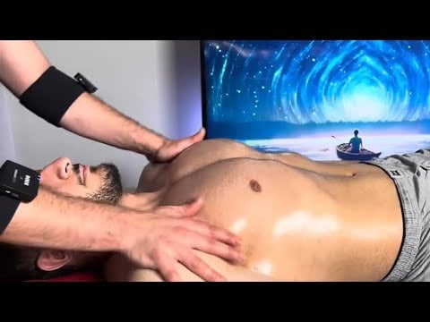 Full Body Relaxation Massage | ASMR Sensual Touch Therapy for Men