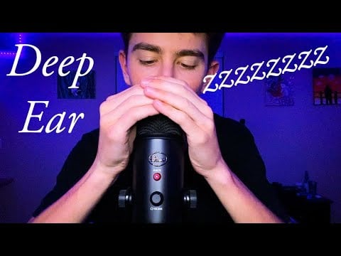ASMR Deep Ear Whispering (Channel Updates + Get to Know me Better)