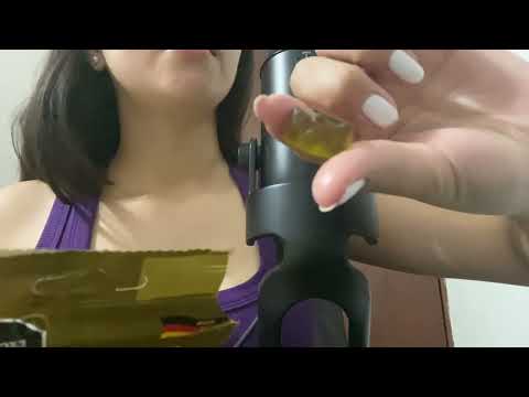 ☆ ASMR ☆ eating Haribo gummies (mouth sounds)