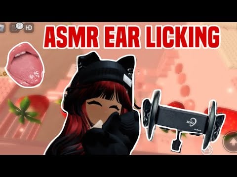 Roblox ASMR ☆ EAR LICKING, DEEP INTENSE MOUTH SOUNDS  ⋆｡‧˚ʚ🍓ɞ˚‧｡⋆